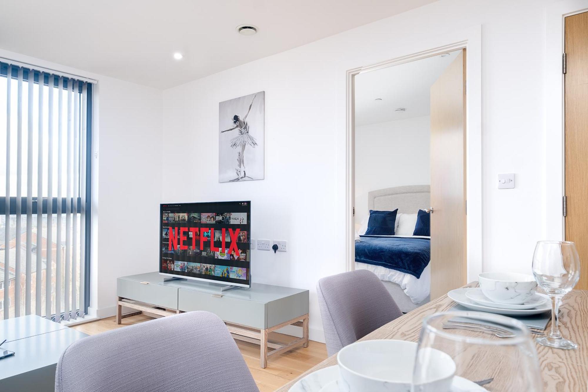 Broadway Mailbox Luxury New 1 Bed Apartment With Free Parking برمنغهام المظهر الخارجي الصورة