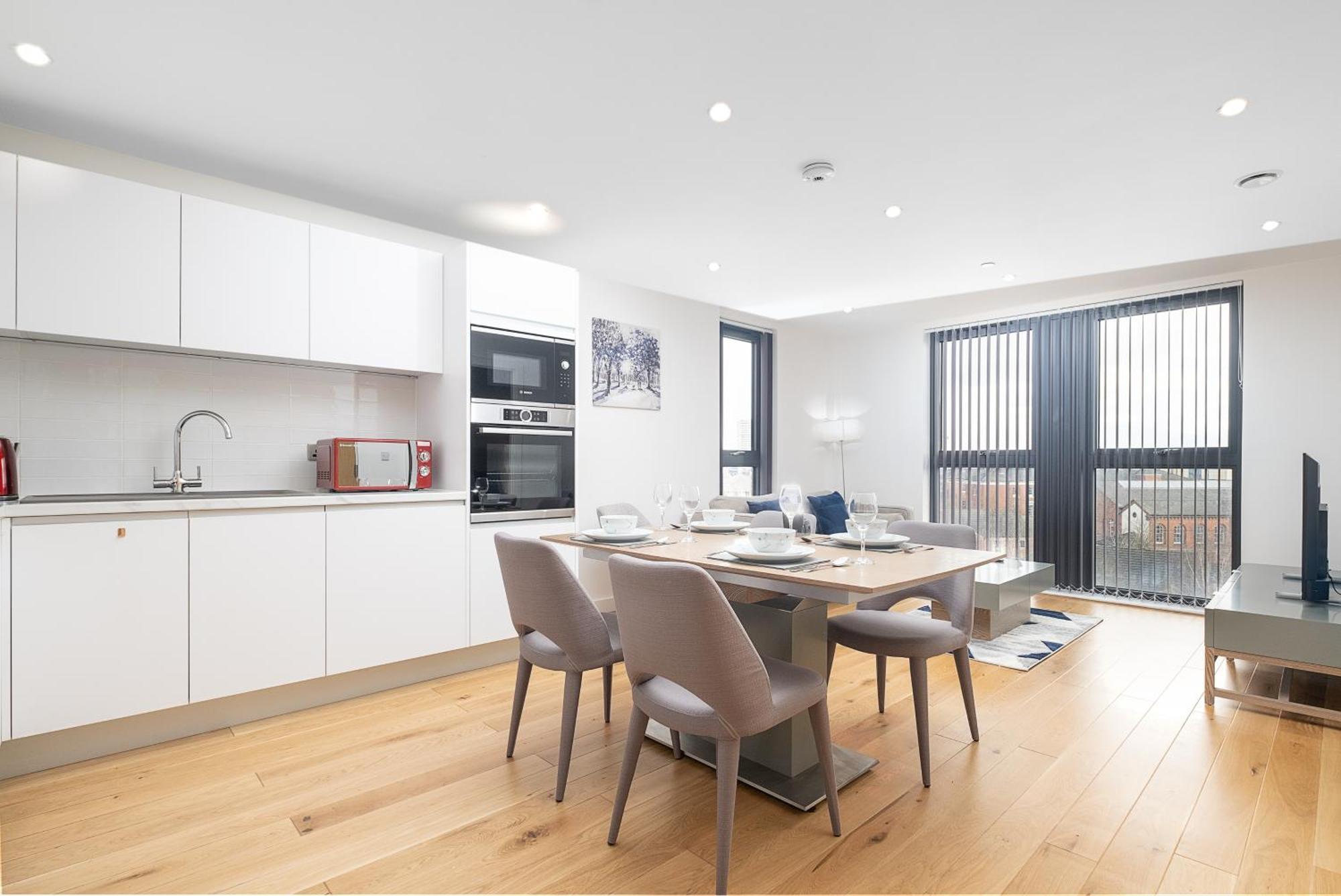 Broadway Mailbox Luxury New 1 Bed Apartment With Free Parking برمنغهام المظهر الخارجي الصورة